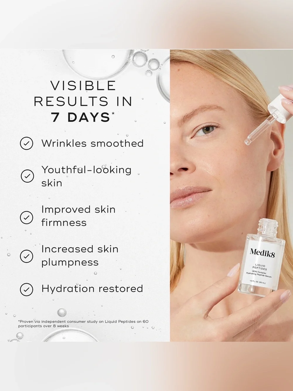 Medik8 Liquid Peptides Line Smoothing Serum